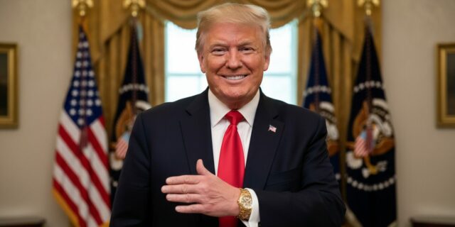 Švýcarsko a Trump: Zlaté hodinky a miliardové sliby