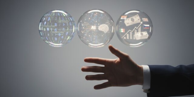 Tři bubliny, které mohou prasknout podle Davosu. Kryptoměny, umělá inteligence a dluh