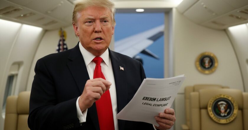 Trump versus BBC: Když se mediální střih stane jablkem sváru