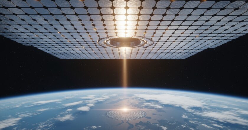 Solární energie z oběžné dráhy?