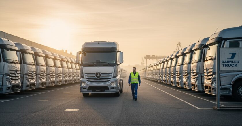 Zisk v mínusu, strategie v plusu. Daimler Truck hlásí slabší čtvrtletí, ale drží kurz