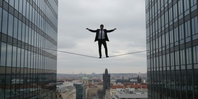 Česká ekonomika balancuje na hraně: důvěra klesá, ale ještě se drží