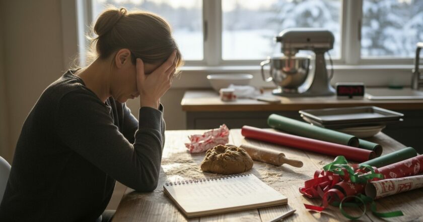 Když dokonalé Vánoce vedou k totálnímu vyčerpání