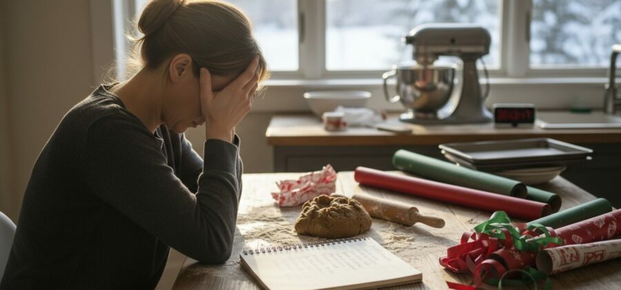 Když dokonalé Vánoce vedou k totálnímu vyčerpání