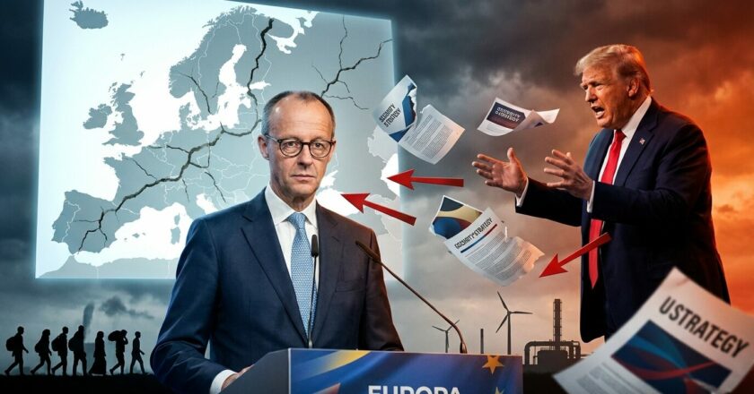 „Nepřijatelné“: Merz odmítá Trumpovu vizi o záchraně Evropy