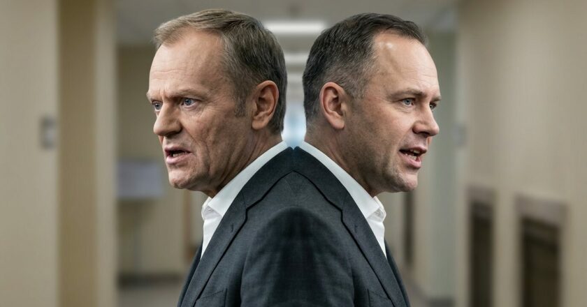 Polsko má dvě hlavy. A obě chtějí mluvit za stát