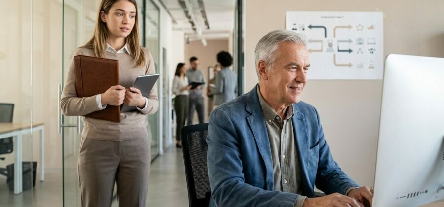 Stárneme v práci: Když důchodce nahradí absolventa