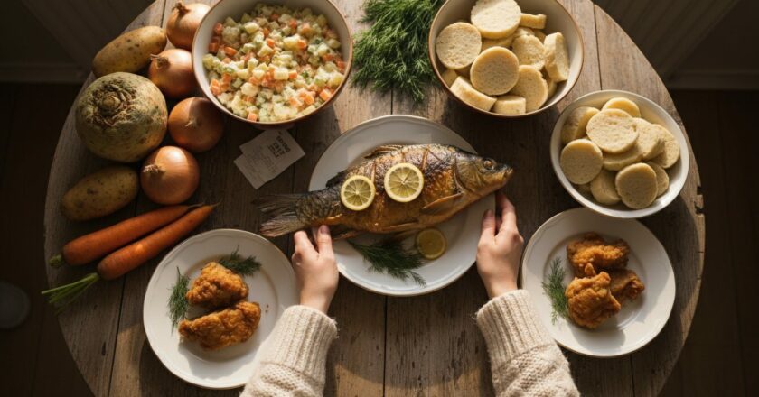 Štědrovečerní večeře letos zlevnila. Díky nadprůměrné úrodě zeleniny