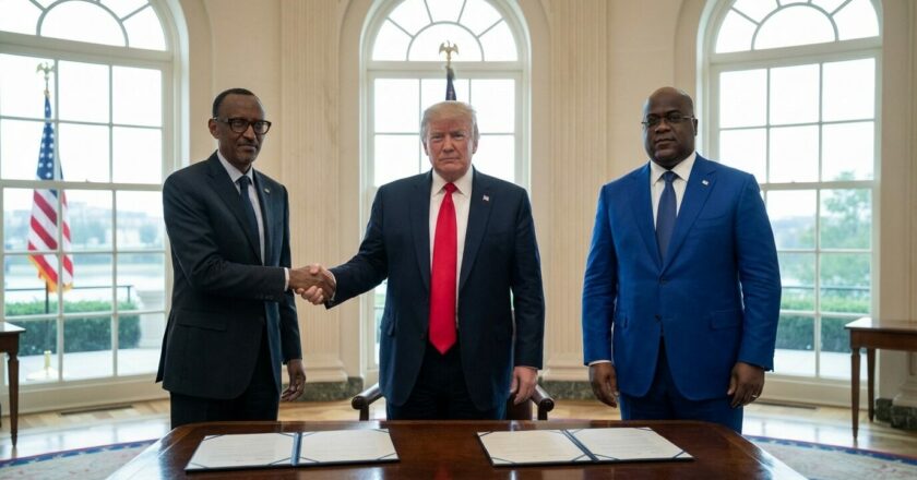 Trump zprostředkoval mír v Kongu. Ale vydrží?