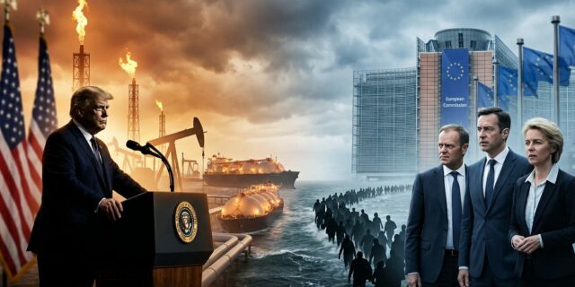 Trump znovu útočí na Evropu: Migrace a energie jako zbraň transatlantické roztržky