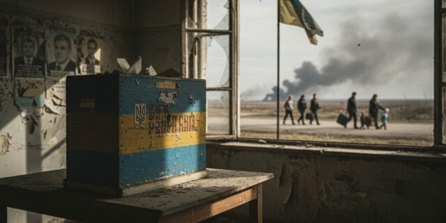 Volby, nebo referendum? Zelenskyj přenáší rozhodnutí o území na Ukrajince