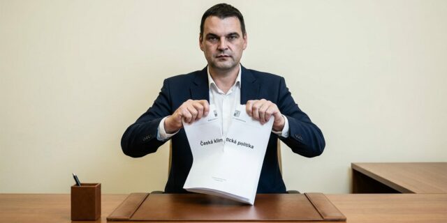 Zelená krev teče: ne po silnicích, ale v české klimatické politice