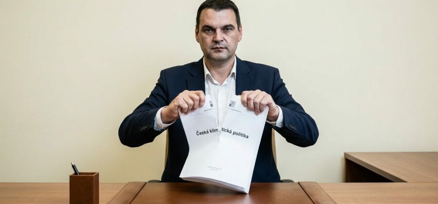 Zelená krev teče: ne po silnicích, ale v české klimatické politice