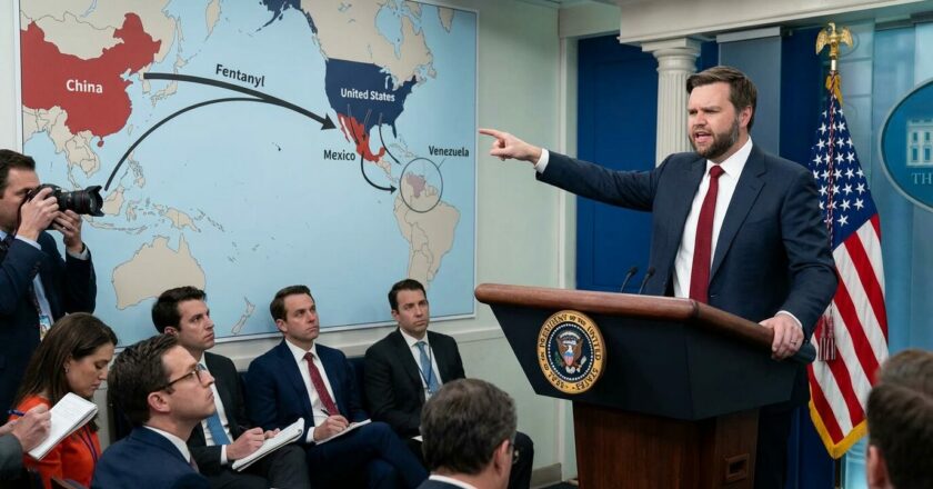 Fentanyl jako záminka? Vance obhajuje venezuelskou operaci pochybnou logikou