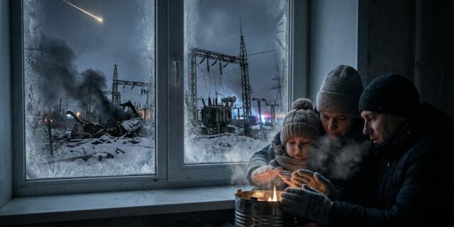 Když mráz a rakety útočí na lidskost