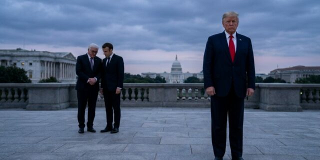 Když si spojenci přestávají rozumět: Macron a Steinmeier varují před rozpadem světového řádu