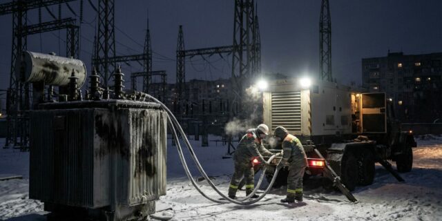 Tma a zima přichází: Ukrajina pod tlakem energetické války