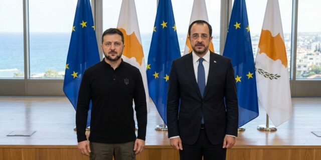 Kypr jako most k Evropě. Zelenskyj vsadil na symboliku