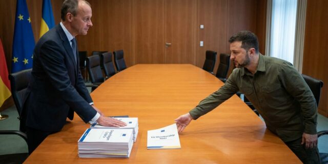 Merz srazil Zelenského ambice. Vstup Ukrajiny do EU v roce 2027? Nereálný