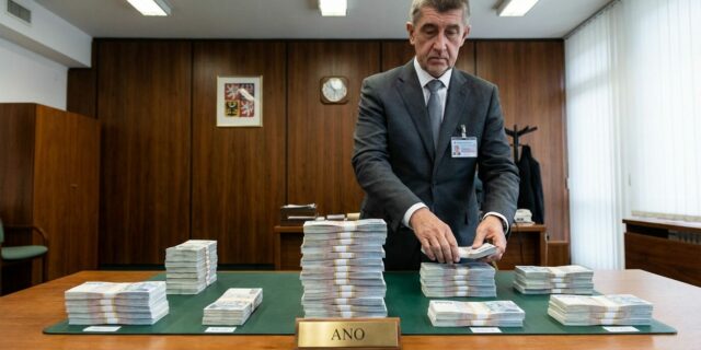 Půl miliardy pro strany: ANO dostalo víc než ODS a STAN dohromady