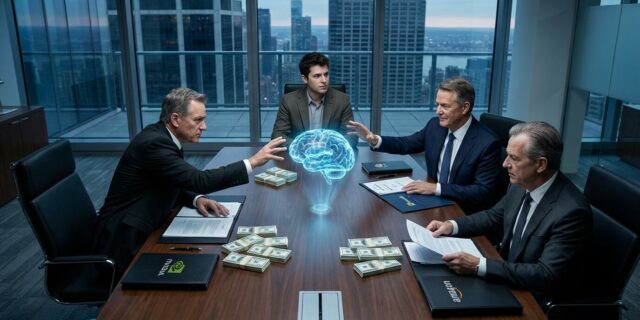 Šedesát miliard dolarů na stole. Nvidia, Amazon a Microsoft se perou o OpenAI