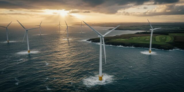 Starmer sází na větrníky. I když budou foukat Trumpovi do golfu 