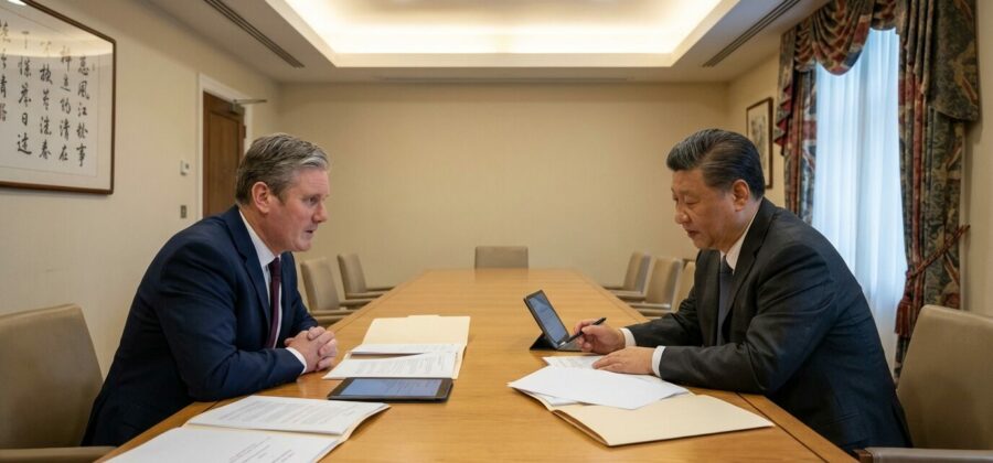 Starmer v Pekingu: Pragmatismus místo velkých gest