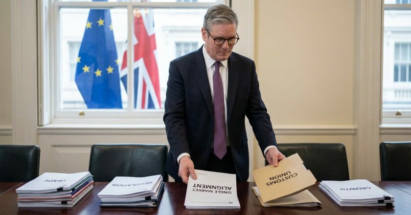 Starmer volí jednotný trh místo celní unie. Je to pragmatismus, nebo politická kalkulace?