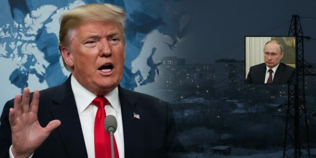 Trump mluví o Grónsku, Putin mezitím uvrhl Ukrajinu do tmy a mrazu