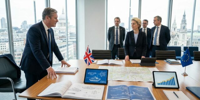 Británie se vrací k Evropě. Tentokrát s tanky