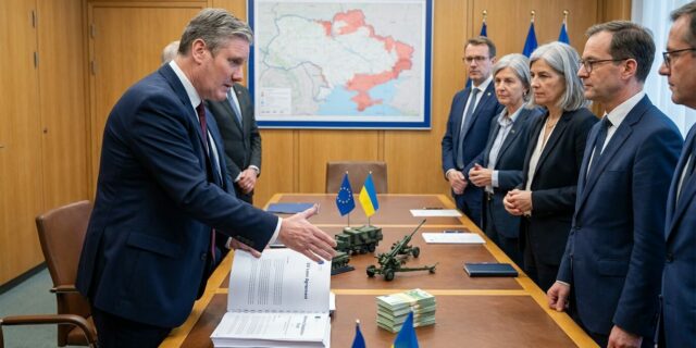 Britské firmy mohou vydělat na evropské půjčce Ukrajině. Pokud Londýn zaplatí