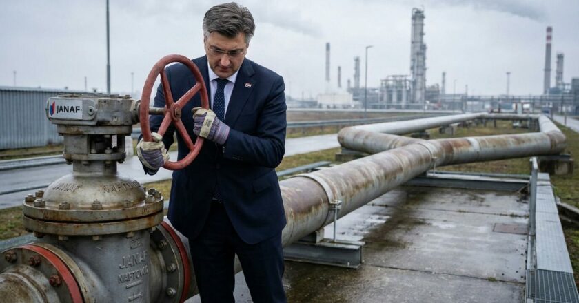 Chorvatsko zavřelo ventil: Ruská ropa do Maďarska a Slovenska nepoteče