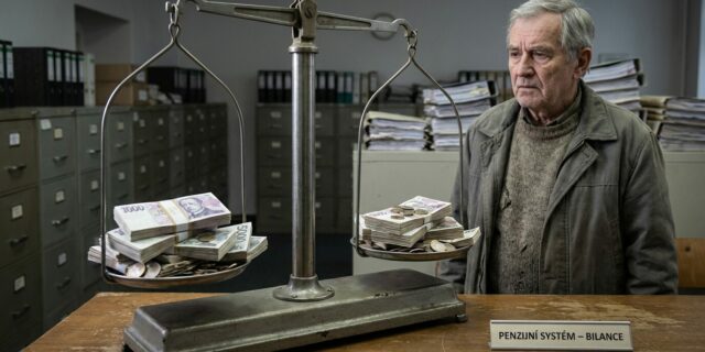 Důchodový účet: Devět miliard v mínusu. A to je ještě dobrá zpráva