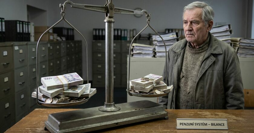 Důchodový účet: Devět miliard v mínusu. A to je ještě dobrá zpráva