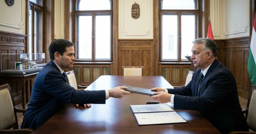 Jaderná diplomacie v Budapešti: Rubio pečetí americkou podporu Orbánovi
