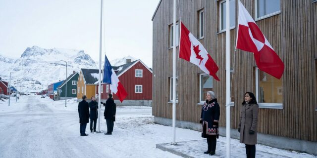 Kanada otevírá konzulát v Grónsku. A Trump v tom hraje hlavní roli