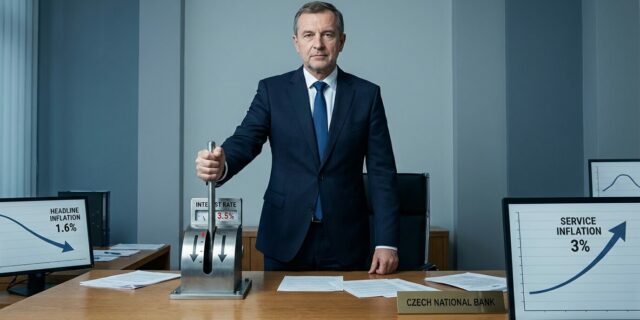 Když inflace klesá, ale sazby stojí. Proč ČNB nepovoluje?