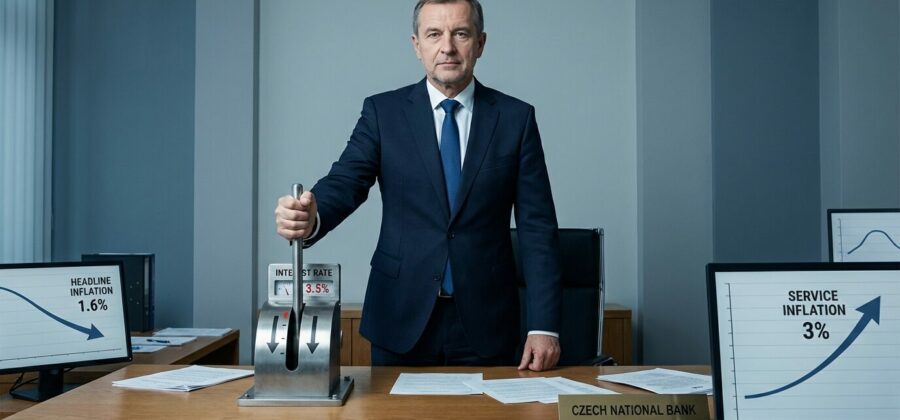Když inflace klesá, ale sazby stojí. Proč ČNB nepovoluje?