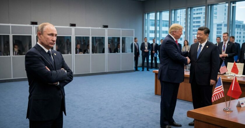 Největší noční můra Kremlu? Dohoda mezi Washingtonem a Pekingem