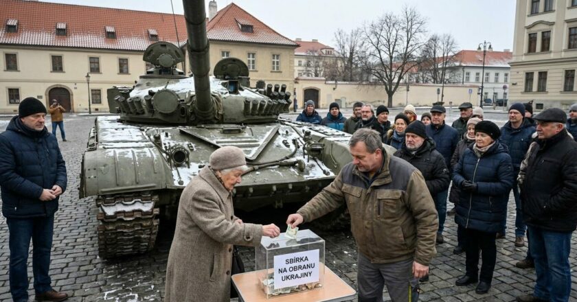 Češi znovu otevírají peněženky pro Ukrajinu