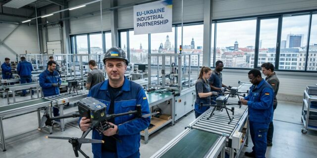 Ukrajina už není jen příjemce pomoci. Stává se součástí evropského průmyslu