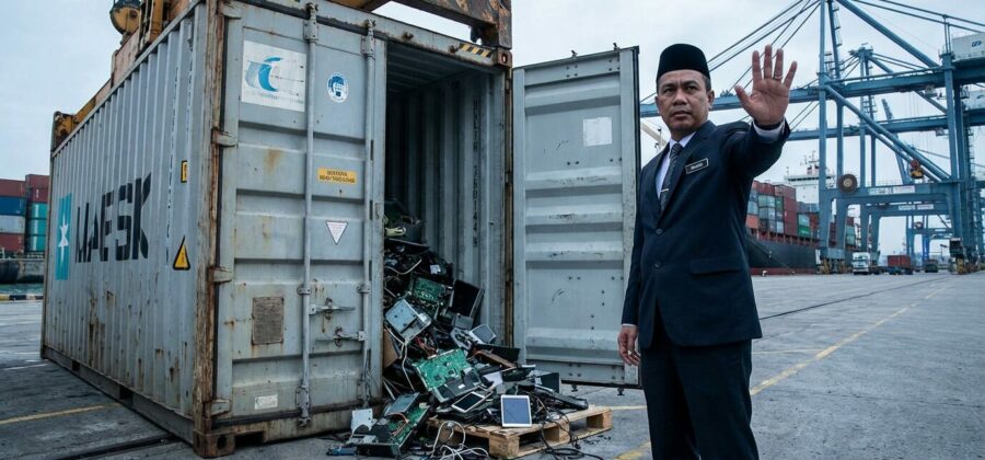 Malajsie zavírá elektro koš. A ptá se, kdo ho vlastně otevřel