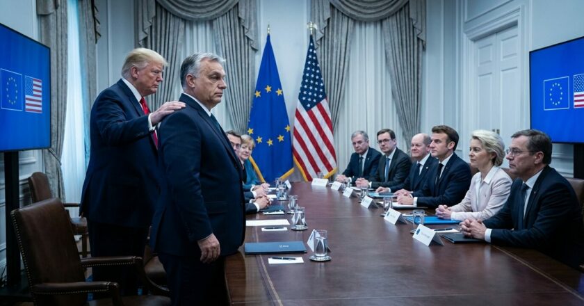 Orbán se cítí být jediným spojencem Trumpa. Evropa prý brání míru