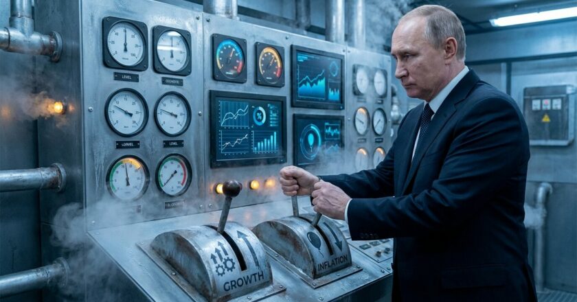 Ruská ekonomika zpomalila na jedno procento. Putin mluví o úspěchu