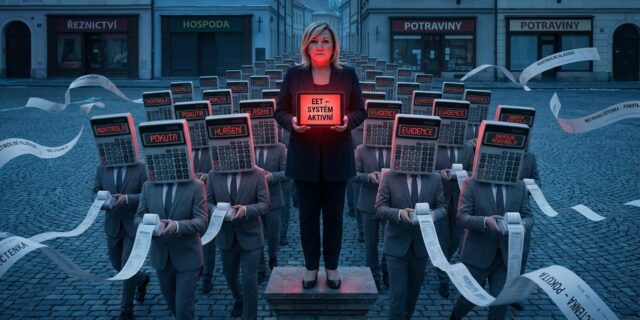 Schmarcz: Už jsou tady zase! Kdo? Přece zdivočelí účetní s EET…