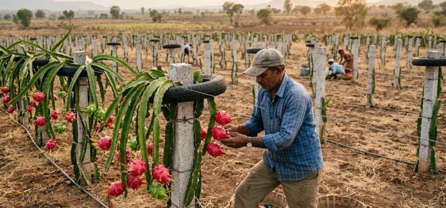 Nenápadná plodina, velký byznys: proč Indie sází na dračí ovoce