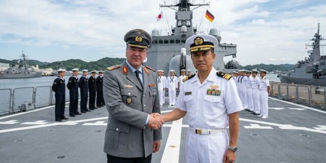 Berlín a Tokio posilují vojenskou spolupráci. Jde o víc než symboliku