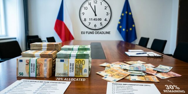 Česko dostalo z Bruselu dalších 15 miliard. Jenže čas se krátí