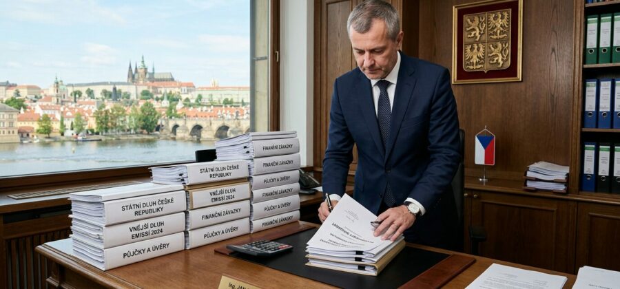 Český zahraniční dluh roste, ale zatím nás netíží. Nebo ano?