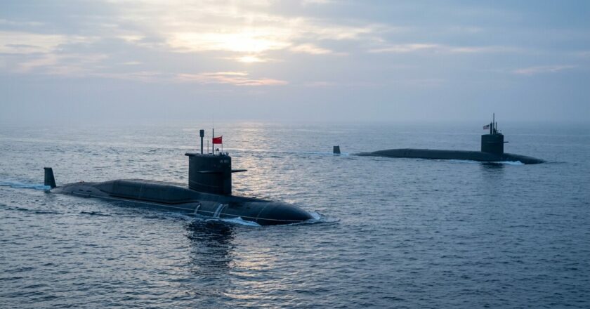 Čína poprvé předběhla USA ve výrobě jaderných ponorek